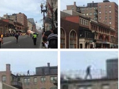 Người đi trên mái nhà lúc xảy ra khủng bố Boston là ai?