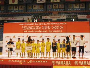 Nhìn lại giải bóng đá U11 toàn quốc tranh cup Yamaha 2012