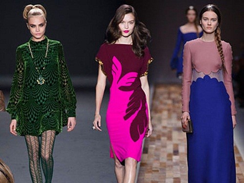 Xu hướng màu sắc cho thời trang thu đông 2013