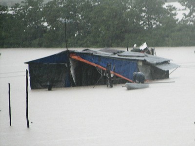 Khánh Hòa lại ngập lụt, di dời hơn 1.000 dân