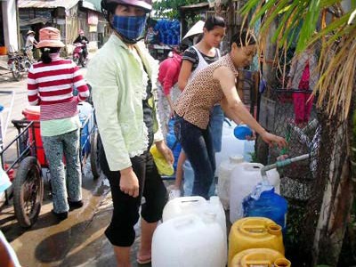 TP Hồ Chí Minh tăng giá nước sạch từ 1-1-2011
