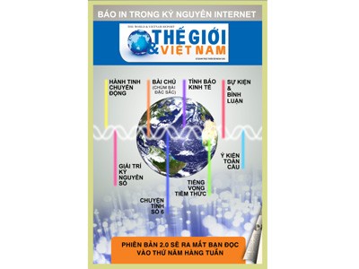 Báo Thế giới & Việt Nam ra phiên bản 2.0