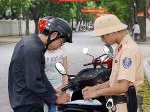 Bổ sung xử phạt hành vi vi phạm giao thông