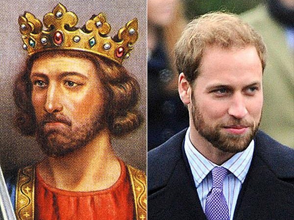 Các thế hệ hoàng gia Anh giống nhau