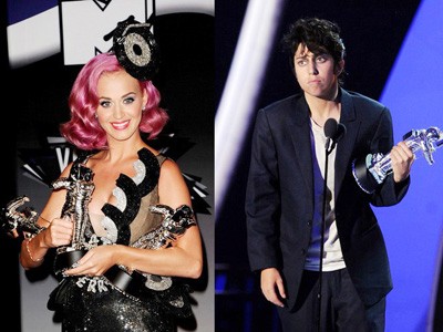 Katy Perry và Lady Gaga dẫn đầu giải MTV. Ảnh: Getty Images