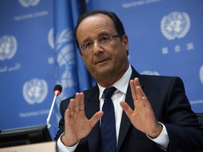 Chỉ số tín nhiệm của tổng thống Pháp Hollande thấp kỷ lục