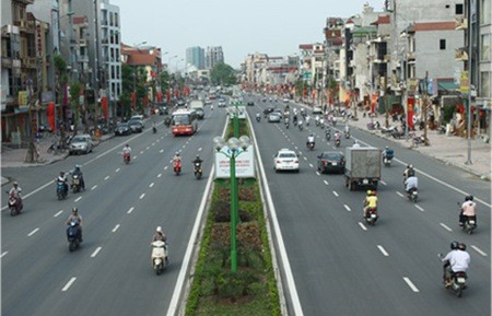 Đầu tư xây hạ tầng ở Thanh Trì và Gia Lâm