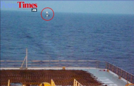Những hình ảnh mới nhất về vụ tàu Trung Quốc cắt cáp tàu Viking II
