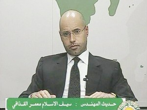 Saif al-Arab, con trai út của nhà lãnh đạo Libya Muammar Gaddafi