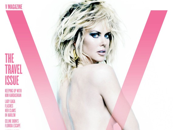 Nicole Kidman nổi loạn trên V magazine