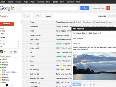Google đã chính thức áp dụng giao diện soạn email mới trong Gmail trên phạm vi toàn cầu - Ảnh chụp màn hình