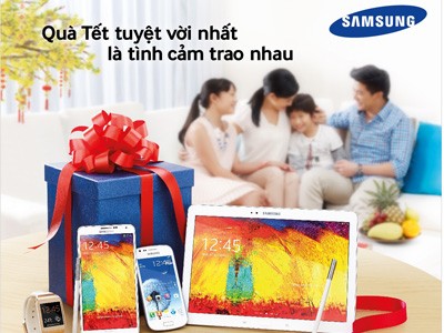 Chọn mua Samsung Galaxy, trúng quà nhân dịp Tết