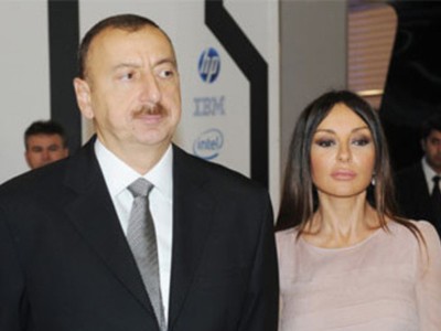 Hai vợ chồng Tổng thống Azerbaidzhan cùng tranh cử tổng thống