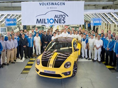 Volkswagen có chiếc xe thứ 10 triệu