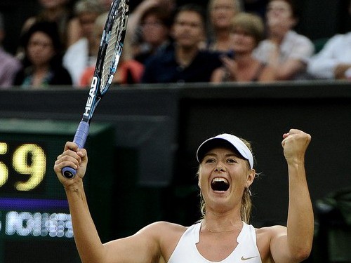 Sharapova trở lại bán kết Wimbledon