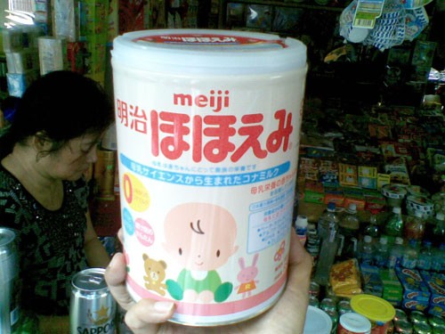Kiểm soát chặt sữa Meiji tại VN