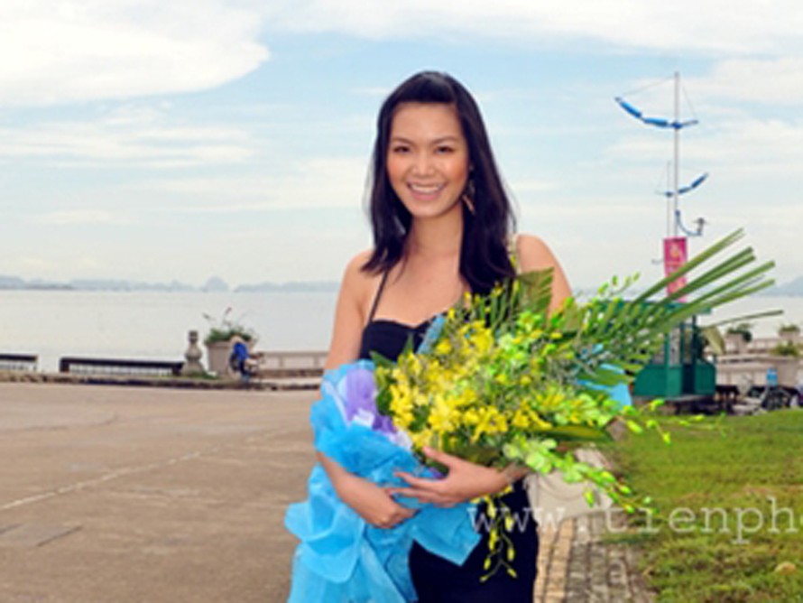 Hoa hậu Thùy Dung đã có mặt tại Tuần Châu