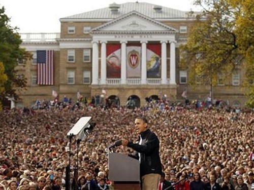 Ông Obama: ‘tôi đã gặp một người tự xưng là Mitt Romney’