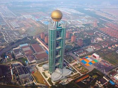 Làng giàu nhất Trung Quốc khánh thành khách sạn chọc trời