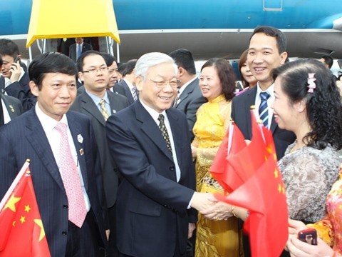 Tổng Bí thư Nguyễn Phú Trọng thăm Quảng Đông
