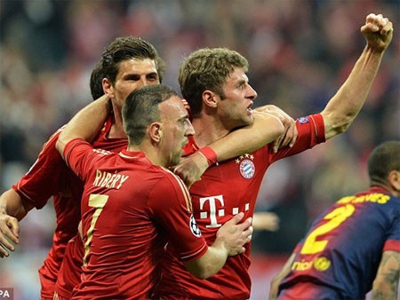 Bayern Munich thống trị danh sách ứng viên Quả bóng vàng
