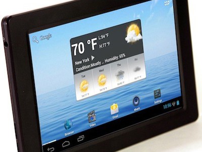 Trải nghiệm Android 4.0 ICS trên tablet giá rẻ
