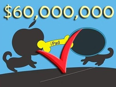 Apple trả 60 triệu USD để có thương hiệu iPad tại Trung Quốc