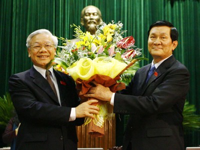 Ông Trương Tấn Sang đắc cử Chủ tịch nước