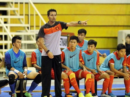Futsal Việt Nam đặt mục tiêu HCV