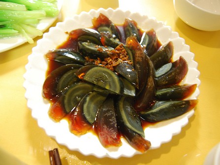 Trứng bắc thảo là món ăn rất được ưa thích tại Trung Quốc