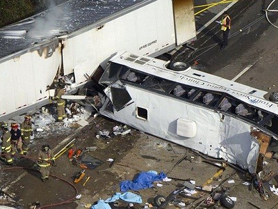 Tai nạn xe buýt, 22 người thương vong