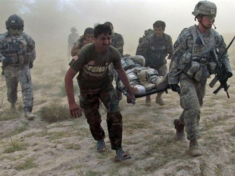 Lính NATO chết trận ở Afghanistan Ảnh: nation.com.pk