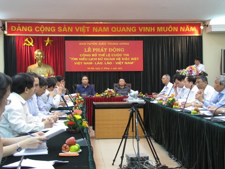 Phát động cuộc thi về tình hữu nghị Việt – Lào