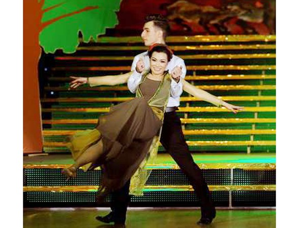 Phương Thanh hiện dẫn đầu về tuổi tác cũng như điểm số tại Bước nhảy Hoàn vũ Ảnh: Lý Võ Phú Hưng