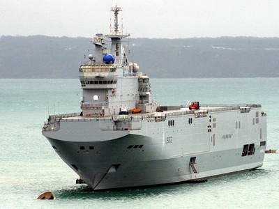Nga sẽ mua bốn tàu chở trực thăng của Pháp
