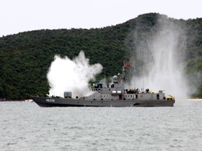 Đột nhập 'lò' chế tạo tàu chiến lớn nhất Việt Nam