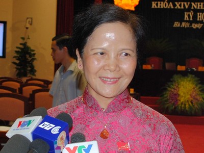 Chủ tịch HĐND TP Hà Nội Ngô Thị Doãn Thanh Ảnh: Hà Anh