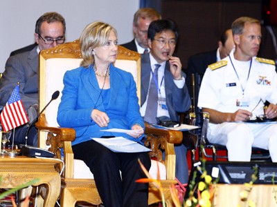 Ngoại trưởng Hillary Clinton tại hội nghị các nước tiểu vùng Mê Kông với Mỹ