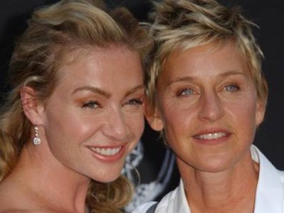 Portia de Rossi và Ellen DeGeneres