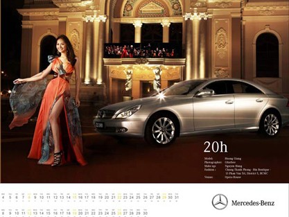 ‘Chơi’ Mercedes-Benz, sao Việt rủ nhau lên lịch