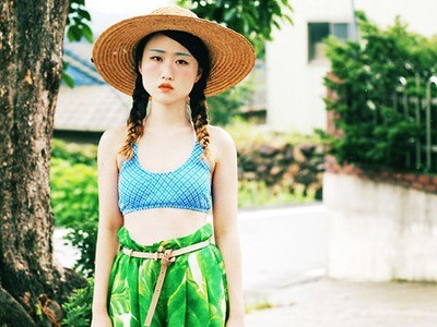 Cô gái Hàn Quốc 'nấm lùn' với style vintage cực lạ