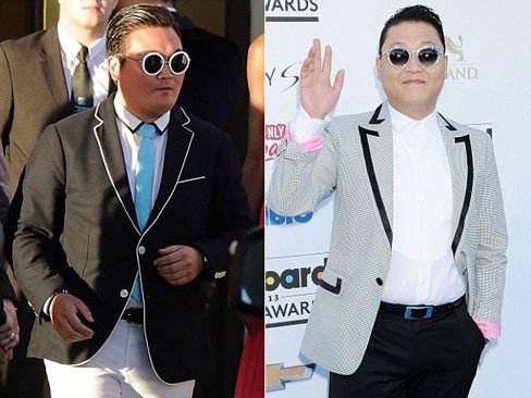 'Psy giả' tung hoành Cannes, Psy thật chạy 'sô' ở Mỹ