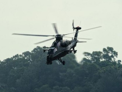 Trực thăng tấn công WZ-10 của TQ lần đầu lộ diện