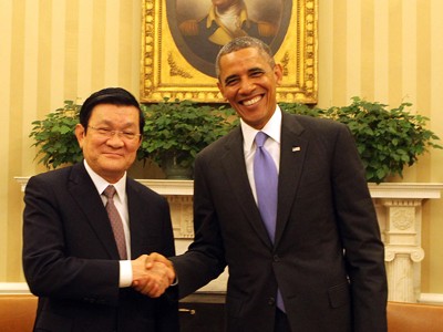 Quốc tế đánh giá cao quan hệ toàn diện Việt-Mỹ