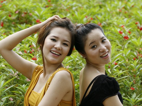 Hai chị em ruột cùng dự thi Hoa hậu Việt Nam