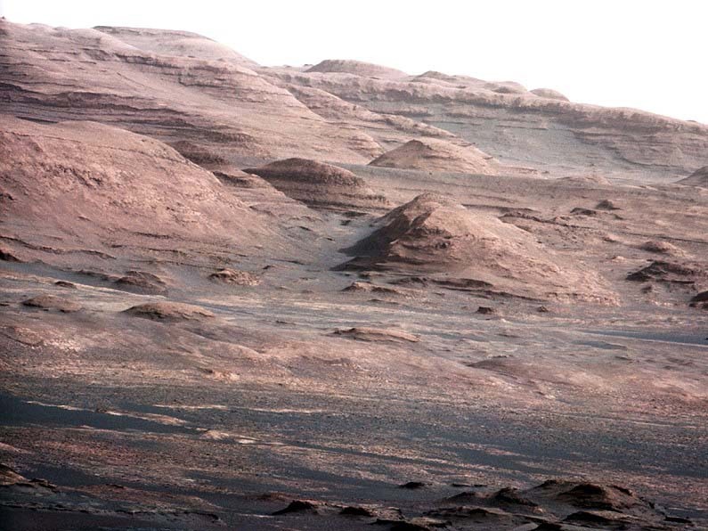 Núi non trùng điệp trên sao Hỏa