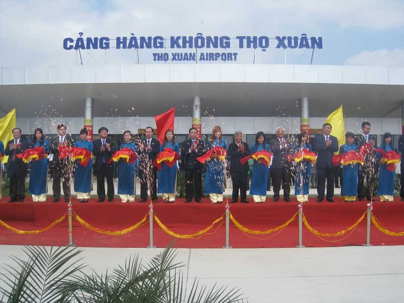Khai trương đường bay Thanh Hóa - TP Hồ Chí Minh