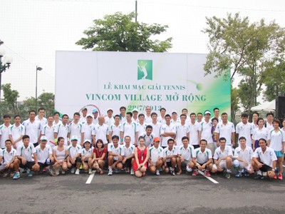 Kết thúc giải Tennis Vincom Village mở rộng 2012