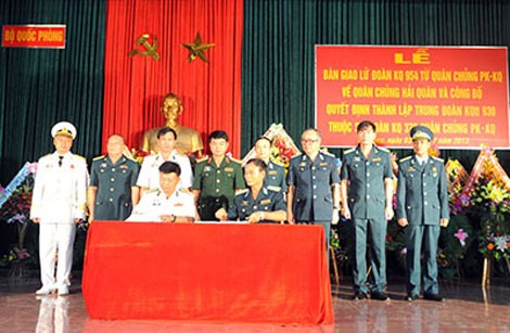 Việt Nam thành lập lực lượng không quân hải quân