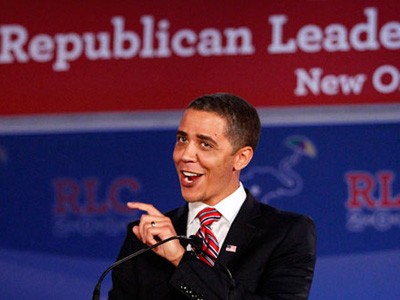 Danh hài đóng giả Obama bị đuổi khỏi sân khấu
